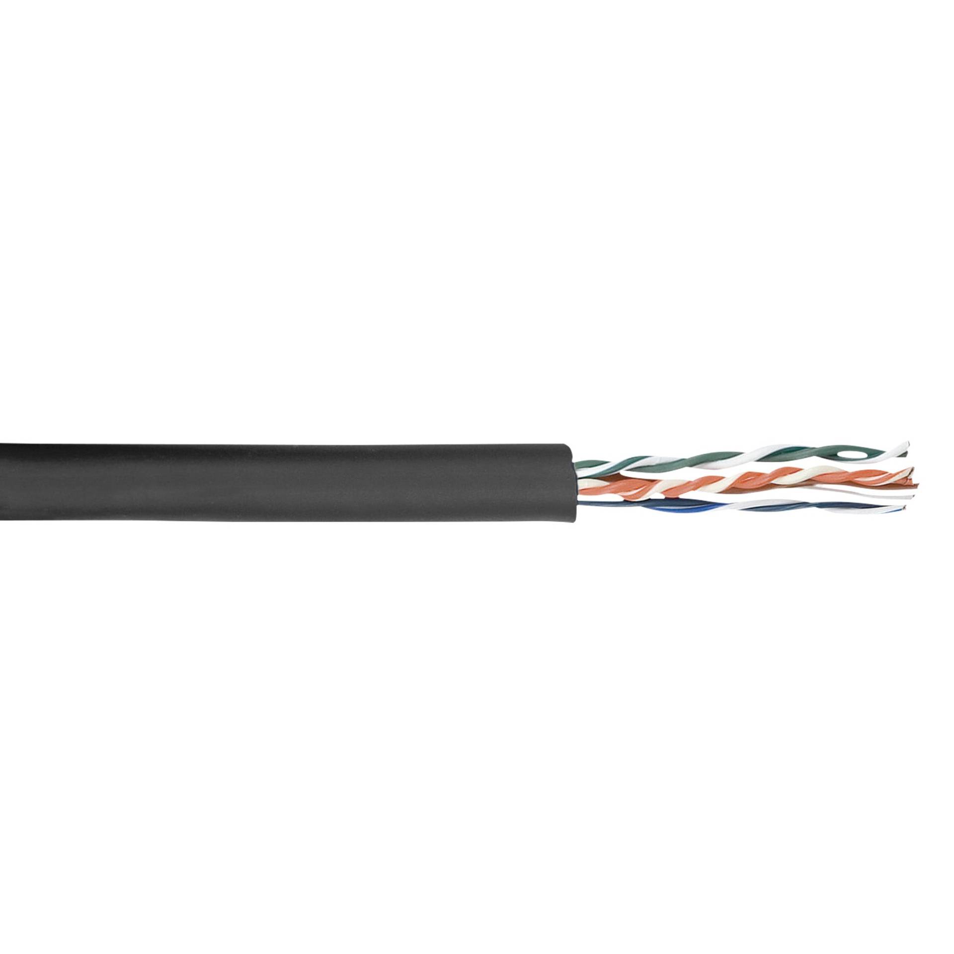 DAP Flexible CAT5E Data Cable Roll, 100m (Black) von DAP