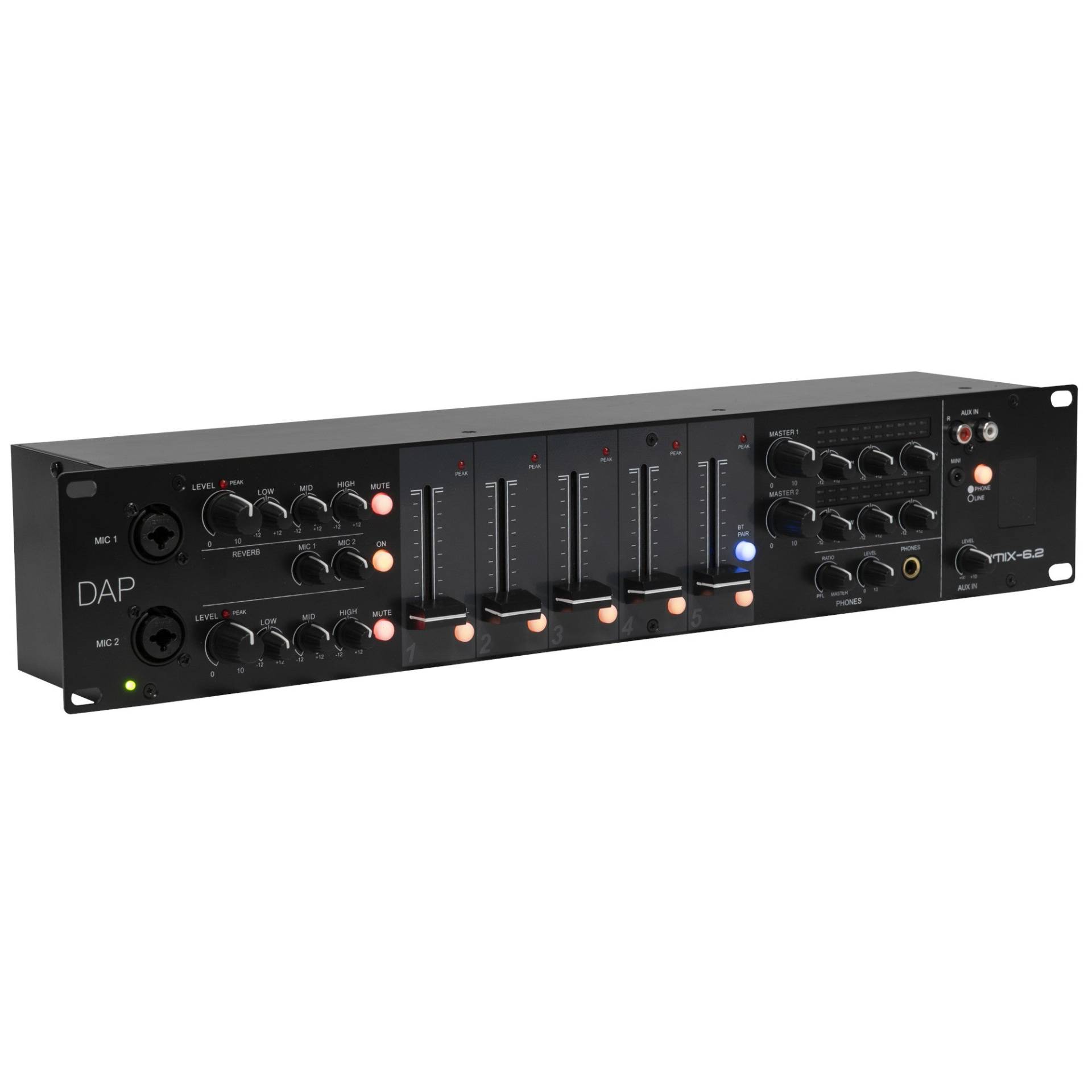DAP IMIX-6.2 7-Channel/2-Zone Rack Mixer DAP IMIX-6.2 7-Channel/2-Zone Rack Mixer von DAP