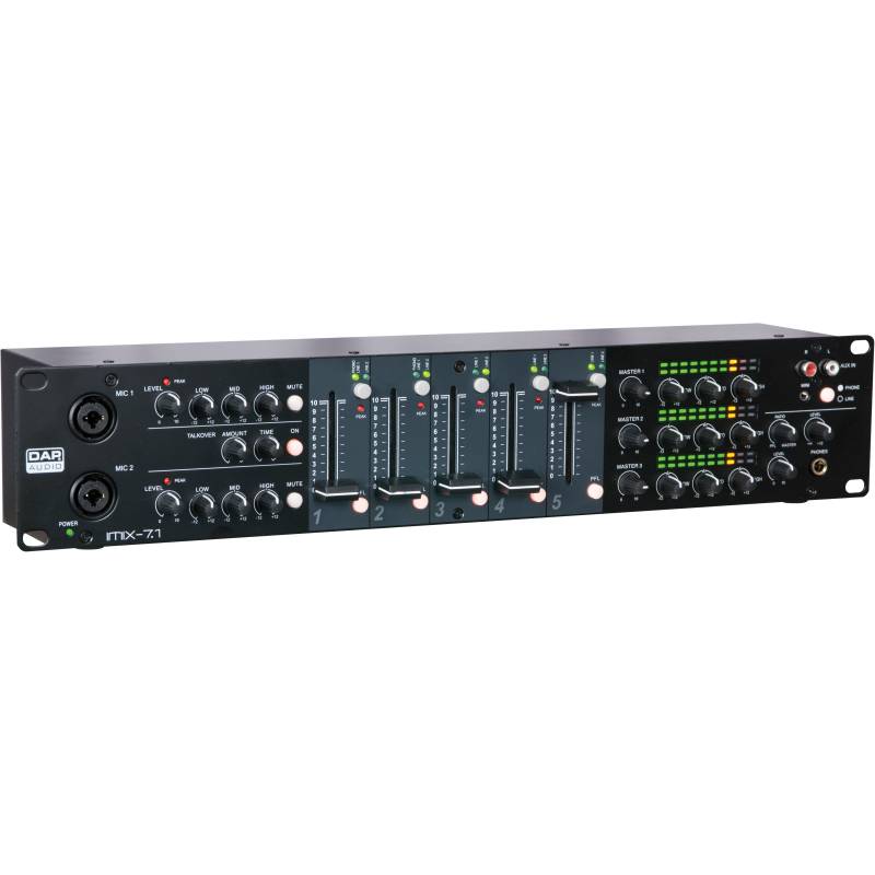 DAP IMIX-7.1 Rack-Mixer von DAP