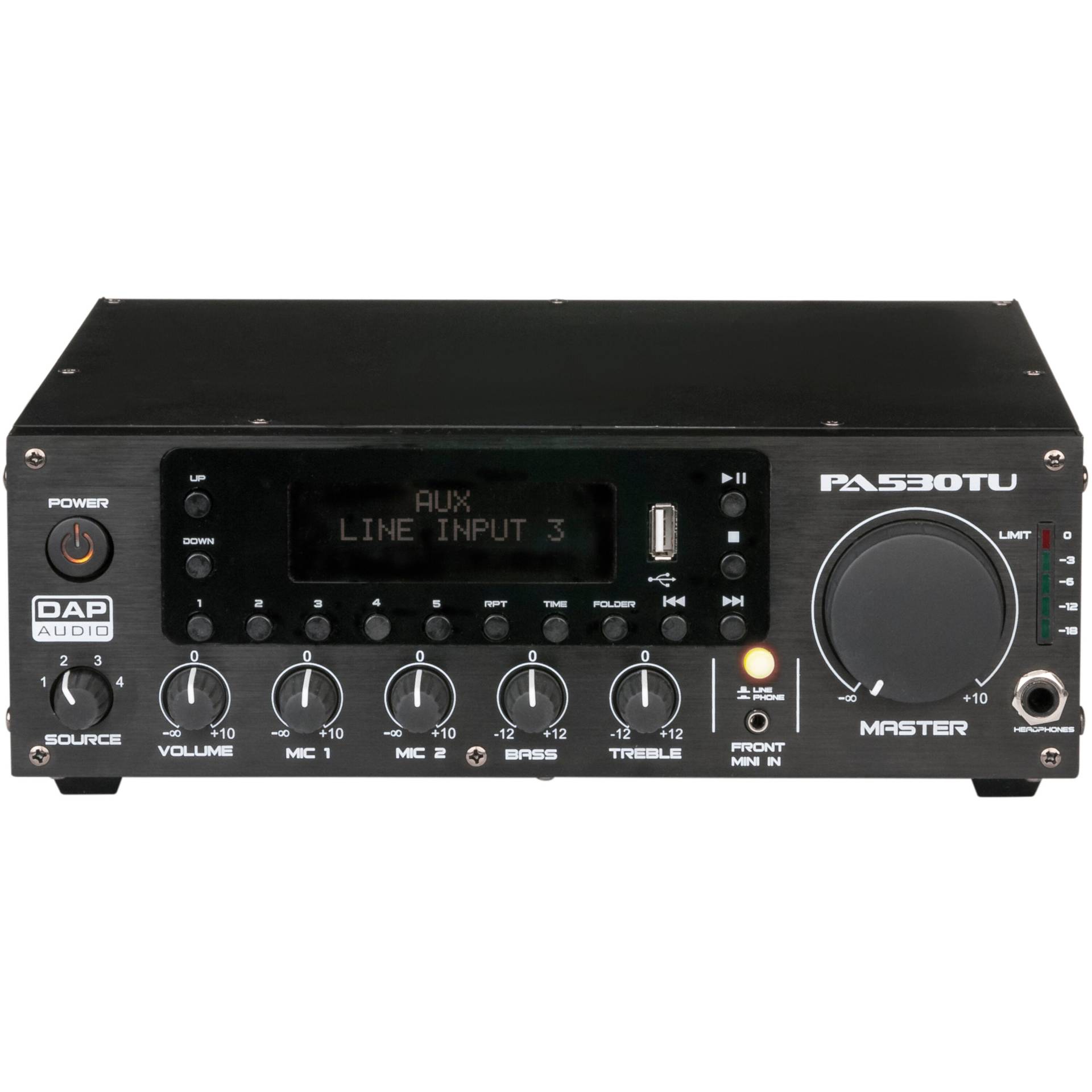 DAP PA-530TU 30 W 100 V Verstärker DAP PA-530TU 30 W 100 V Verstärker von DAP