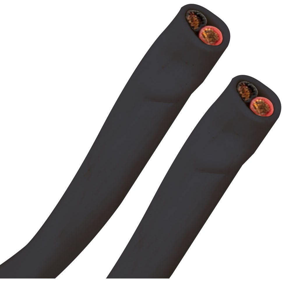 DAP SPC-215-DCA-s2-d0-a3 Speaker Cable, 2x1.5mm² (100-Metre Roll, Black) von DAP