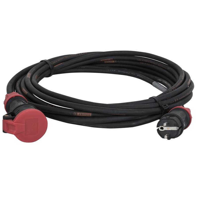 DAP Schuko - Schuko Titanex PCE 3x2.5mm² Extension Cable, 25m von DAP