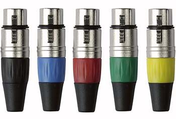 DAP XFK203NB XLR Kupplung 3pol, Metallgehäuse, Endkappe schwarz DAP XFK203NB XLR Kupplung 3pol, Metallgehäuse, Endkappe schwarz von DAP