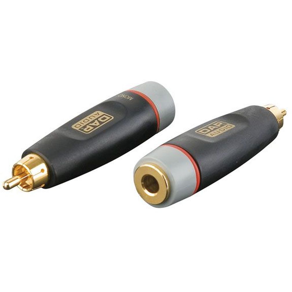 DAP XGA05 Adapter - 1x Cinch male - 1x Klinke Female Stereo von DAP