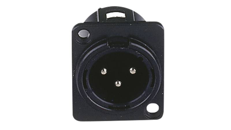 DAP XLR 3P Chassis - male von DAP