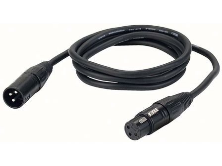 DAP XLR Mikrofon Kabel schwarz 3m DAP XLR Mikrofon Kabel schwarz 3m von DAP