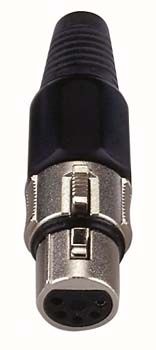 DAP XLR Plug 5pol weibl. DAP XLR Plug 5pol weibl. von DAP