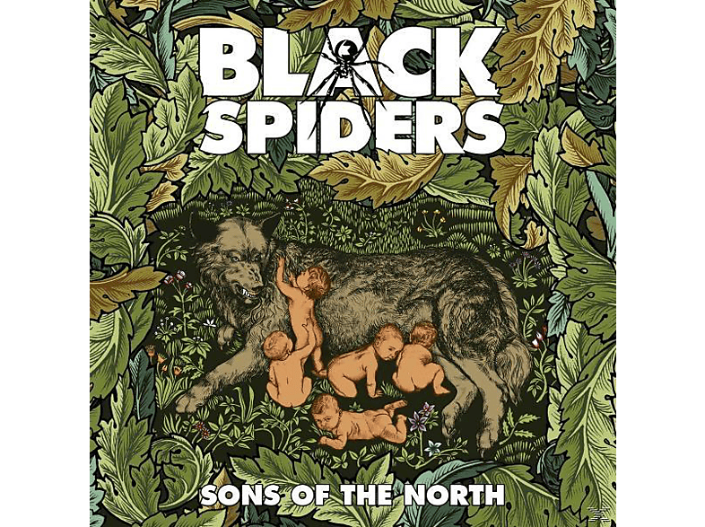 Black Spiders - Sons Of The North (CD) von DARK RIDERS
