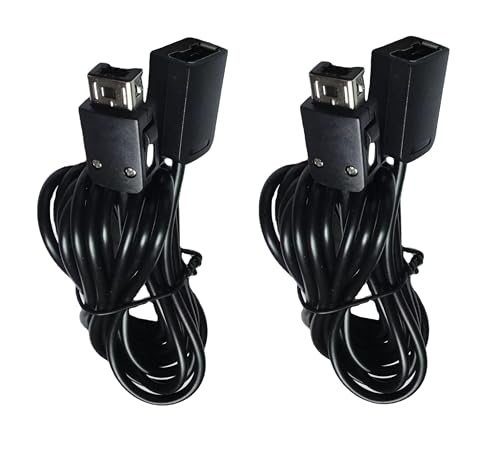 2 Verlängerungskabel für Nintendo Mini NES Konsole 3m Extension Kabel für Controller Joypad Kompatibel mit NES Classic Edition Wii Remote Wii Nunchuck 2 Verlängerungskabel für Nintendo Mini NES Konsole 3m Extension Kabel für Controller Joypad Kompatibel mit NES Classic Edition Wii Remote Wii Nunchuck von DARLINGTON & Sohns