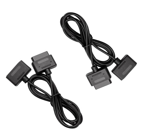 2 Verlängerungskabel für Nintendo SNES Controller Verlängerung Extansion Super Nintendo Cable 2 Verlängerungskabel für Nintendo SNES Controller Verlängerung Extansion Super Nintendo Cable von DARLINGTON & Sohns