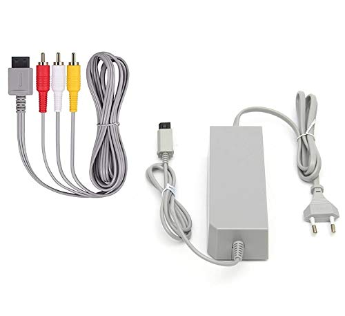 DARLINGTON & Sohns Kabel Set für Nintendo Wii Ladekabel Ladegerät Netzteil + TV Kabel Scart Kabel Stromkabel AC Adapter DARLINGTON & Sohns Kabel Set für Nintendo Wii Ladekabel Ladegerät Netzteil + TV Kabel Scart Kabel Stromkabel AC Adapter von DARLINGTON & Sohns