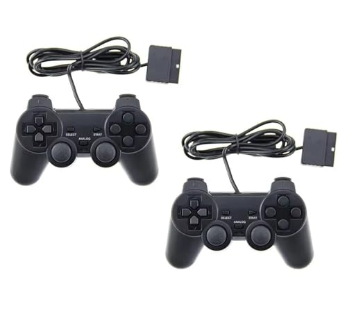 DARLINGTON & Sohns Zubehör Set 2 Controller für Playsation 2 PS2 PSX PSOne PS1 Controller Analog Gamepad Joystick Joypad PS 2 DARLINGTON & Sohns Zubehör Set 2 Controller für Playsation 2 PS2 PSX PSOne PS1 Controller Analog Gamepad Joystick Joypad PS 2 von DARLINGTON & Sohns