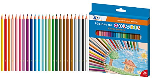 D'Art 79402 Buntstifte, 24 Stück von DART