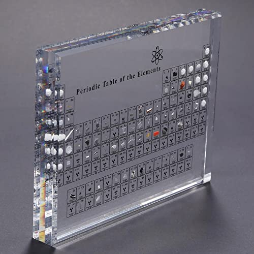 DARYTS Periodensystem aus Acryl mit Echten Elementen,Periodic Table of 83 Elementen,Periodensystem mit Elementen, SchüLer Lehrer Handwerk Dekor DARYTS Periodensystem aus Acryl mit Echten Elementen,Periodic Table of 83 Elementen,Periodensystem mit Elementen, SchüLer Lehrer Handwerk Dekor von DARYTS