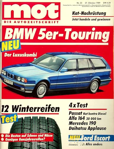 Echte, historische Zeitschrift von 1989 - Garantiert 36 Jahre alt - Personalisiertes Geschenk 36. Geburtstag Mann - Original aus dem Jahr 1989 - Die Geschenkidee für Männer - MOT 23/1989 von DAS GEBURTSTAGSGESCHENK HISTORISCHE ZEITSCHRIFTEN