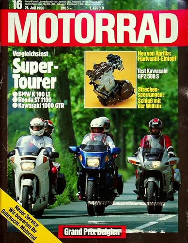 Echte, historische Zeitschrift von 1990 - Garantiert 35 Jahre alt - Personalisiertes Geschenk 35. Geburtstag Mann - Original aus dem Jahr 1990 - Die Geschenkidee für Männer - Motorrad 16/1990 von DAS GEBURTSTAGSGESCHENK HISTORISCHE ZEITSCHRIFTEN