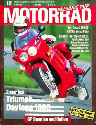 Echte, historische Zeitschrift von 1991 - Garantiert 34 Jahre alt - Personalisiertes Geschenk 34. Geburtstag Mann - Original aus dem Jahr 1991 - Die Geschenkidee für Männer - Motorrad 12/1991 Echte, historische Zeitschrift von 1991 - Garantiert 34 Jahre alt - Personalisiertes Geschenk 34. Geburtstag Mann - Original aus dem Jahr 1991 - Die Geschenkidee für Männer - Motorrad 12/1991 von DAS GEBURTSTAGSGESCHENK HISTORISCHE ZEITSCHRIFTEN
