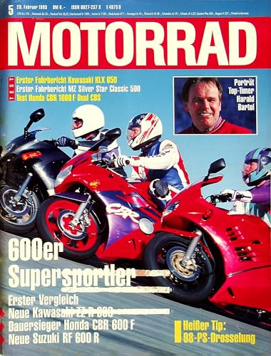 Echte, historische Zeitschrift von 1993 - Garantiert 32 Jahre alt - Personalisiertes Geschenk 32. Geburtstag Mann - Original aus dem Jahr 1993 - Die Geschenkidee für Männer - Motorrad 05/1993 Echte, historische Zeitschrift von 1993 - Garantiert 32 Jahre alt - Personalisiertes Geschenk 32. Geburtstag Mann - Original aus dem Jahr 1993 - Die Geschenkidee für Männer - Motorrad 05/1993 von DAS GEBURTSTAGSGESCHENK HISTORISCHE ZEITSCHRIFTEN