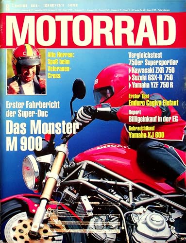 Echte, historische Zeitschrift von 1993 - Garantiert 32 Jahre alt - Personalisiertes Geschenk 32. Geburtstag Mann - Original aus dem Jahr 1993 - Die Geschenkidee für Männer - Motorrad 08/1993 Echte, historische Zeitschrift von 1993 - Garantiert 32 Jahre alt - Personalisiertes Geschenk 32. Geburtstag Mann - Original aus dem Jahr 1993 - Die Geschenkidee für Männer - Motorrad 08/1993 von DAS GEBURTSTAGSGESCHENK HISTORISCHE ZEITSCHRIFTEN