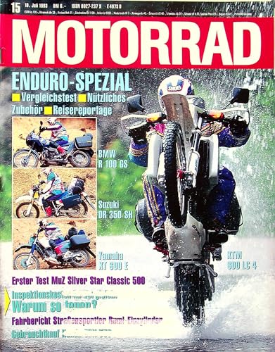 Echte, historische Zeitschrift von 1993 - Garantiert 32 Jahre alt - Personalisiertes Geschenk 32. Geburtstag Mann - Original aus dem Jahr 1993 - Die Geschenkidee für Männer - Motorrad 15/1993 Echte, historische Zeitschrift von 1993 - Garantiert 32 Jahre alt - Personalisiertes Geschenk 32. Geburtstag Mann - Original aus dem Jahr 1993 - Die Geschenkidee für Männer - Motorrad 15/1993 von DAS GEBURTSTAGSGESCHENK HISTORISCHE ZEITSCHRIFTEN