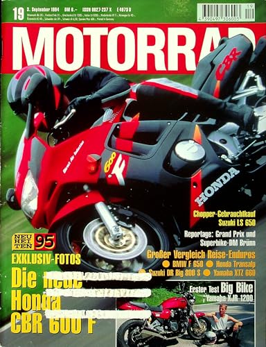 Echte, historische Zeitschrift von 1994 - Garantiert 31 Jahre alt - Personalisiertes Geschenk 31. Geburtstag Mann - Original aus dem Jahr 1994 - Die Geschenkidee für Männer - Motorrad 19/1994 Echte, historische Zeitschrift von 1994 - Garantiert 31 Jahre alt - Personalisiertes Geschenk 31. Geburtstag Mann - Original aus dem Jahr 1994 - Die Geschenkidee für Männer - Motorrad 19/1994 von DAS GEBURTSTAGSGESCHENK HISTORISCHE ZEITSCHRIFTEN