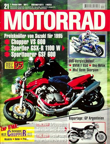 Echte, historische Zeitschrift von 1994 - Garantiert 31 Jahre alt - Personalisiertes Geschenk 31. Geburtstag Mann - Original aus dem Jahr 1994 - Die Geschenkidee für Männer - Motorrad 21/1994 Echte, historische Zeitschrift von 1994 - Garantiert 31 Jahre alt - Personalisiertes Geschenk 31. Geburtstag Mann - Original aus dem Jahr 1994 - Die Geschenkidee für Männer - Motorrad 21/1994 von DAS GEBURTSTAGSGESCHENK HISTORISCHE ZEITSCHRIFTEN