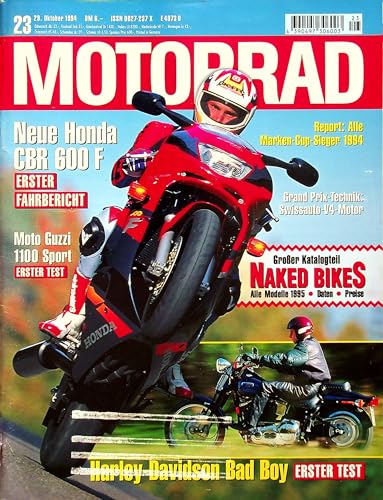 Echte, historische Zeitschrift von 1994 - Garantiert 31 Jahre alt - Personalisiertes Geschenk 31. Geburtstag Mann - Original aus dem Jahr 1994 - Die Geschenkidee für Männer - Motorrad 23/1994 Echte, historische Zeitschrift von 1994 - Garantiert 31 Jahre alt - Personalisiertes Geschenk 31. Geburtstag Mann - Original aus dem Jahr 1994 - Die Geschenkidee für Männer - Motorrad 23/1994 von DAS GEBURTSTAGSGESCHENK HISTORISCHE ZEITSCHRIFTEN