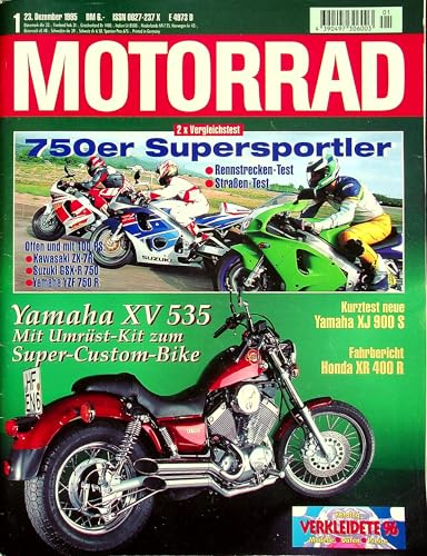 Echte, historische Zeitschrift von 1995 - Garantiert 30 Jahre alt - Personalisiertes Geschenk 30. Geburtstag Mann - Original aus dem Jahr 1995 - Die Geschenkidee für Männer - Motorrad 01/1995 Echte, historische Zeitschrift von 1995 - Garantiert 30 Jahre alt - Personalisiertes Geschenk 30. Geburtstag Mann - Original aus dem Jahr 1995 - Die Geschenkidee für Männer - Motorrad 01/1995 von DAS GEBURTSTAGSGESCHENK HISTORISCHE ZEITSCHRIFTEN