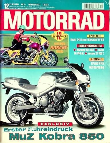 Echte, historische Zeitschrift von 1995 - Garantiert 30 Jahre alt - Personalisiertes Geschenk 30. Geburtstag Mann - Original aus dem Jahr 1995 - Die Geschenkidee für Männer - Motorrad 12/1995 von DAS GEBURTSTAGSGESCHENK HISTORISCHE ZEITSCHRIFTEN