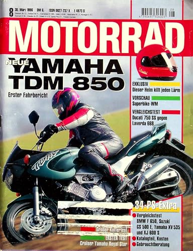 Echte, historische Zeitschrift von 1996 - Garantiert 29 Jahre alt - Personalisiertes Geschenk 29. Geburtstag Mann - Original aus dem Jahr 1996 - Die Geschenkidee für Männer - Motorrad 08/1996 Echte, historische Zeitschrift von 1996 - Garantiert 29 Jahre alt - Personalisiertes Geschenk 29. Geburtstag Mann - Original aus dem Jahr 1996 - Die Geschenkidee für Männer - Motorrad 08/1996 von DAS GEBURTSTAGSGESCHENK HISTORISCHE ZEITSCHRIFTEN