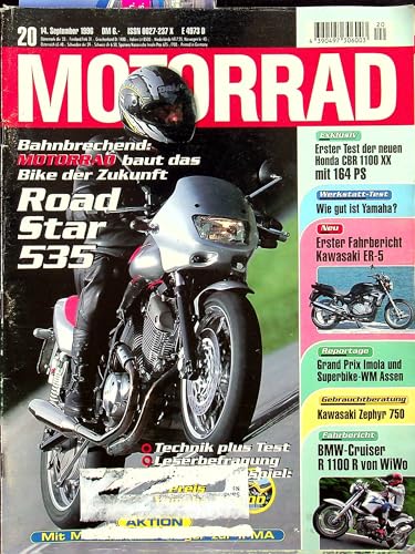 Echte, historische Zeitschrift von 1996 - Garantiert 29 Jahre alt - Personalisiertes Geschenk 29. Geburtstag Mann - Original aus dem Jahr 1996 - Die Geschenkidee für Männer - Motorrad 20/1996 Echte, historische Zeitschrift von 1996 - Garantiert 29 Jahre alt - Personalisiertes Geschenk 29. Geburtstag Mann - Original aus dem Jahr 1996 - Die Geschenkidee für Männer - Motorrad 20/1996 von DAS GEBURTSTAGSGESCHENK HISTORISCHE ZEITSCHRIFTEN