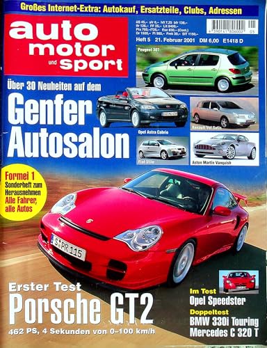 Echte, historische Zeitschrift von 2001 - Garantiert 24 Jahre alt - Personalisiertes Geschenk 24. Geburtstag Mann - Original aus dem Jahr 2001 - Die Geschenkidee für Männer - Auto Motor Sport 05/2001 Echte, historische Zeitschrift von 2001 - Garantiert 24 Jahre alt - Personalisiertes Geschenk 24. Geburtstag Mann - Original aus dem Jahr 2001 - Die Geschenkidee für Männer - Auto Motor Sport 05/2001 von DAS GEBURTSTAGSGESCHENK HISTORISCHE ZEITSCHRIFTEN