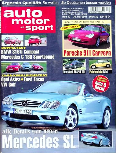 Echte, historische Zeitschrift von 2001 - Garantiert 24 Jahre alt - Personalisiertes Geschenk 24. Geburtstag Mann - Original aus dem Jahr 2001 - Die Geschenkidee für Männer - Auto Motor Sport 12/2001 Echte, historische Zeitschrift von 2001 - Garantiert 24 Jahre alt - Personalisiertes Geschenk 24. Geburtstag Mann - Original aus dem Jahr 2001 - Die Geschenkidee für Männer - Auto Motor Sport 12/2001 von DAS GEBURTSTAGSGESCHENK HISTORISCHE ZEITSCHRIFTEN