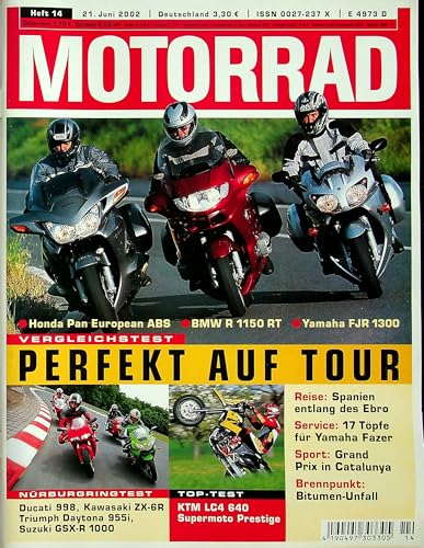 Echte, historische Zeitschrift von 2002 - Garantiert 23 Jahre alt - Personalisiertes Geschenk 23. Geburtstag Mann - Original aus dem Jahr 2002 - Die Geschenkidee für Männer - Motorrad 14/2002 Echte, historische Zeitschrift von 2002 - Garantiert 23 Jahre alt - Personalisiertes Geschenk 23. Geburtstag Mann - Original aus dem Jahr 2002 - Die Geschenkidee für Männer - Motorrad 14/2002 von DAS GEBURTSTAGSGESCHENK HISTORISCHE ZEITSCHRIFTEN