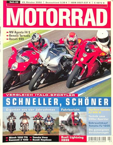 Echte, historische Zeitschrift von 2002 - Garantiert 23 Jahre alt - Personalisiertes Geschenk 23. Geburtstag Mann - Original aus dem Jahr 2002 - Die Geschenkidee für Männer - Motorrad 23/2002 Echte, historische Zeitschrift von 2002 - Garantiert 23 Jahre alt - Personalisiertes Geschenk 23. Geburtstag Mann - Original aus dem Jahr 2002 - Die Geschenkidee für Männer - Motorrad 23/2002 von DAS GEBURTSTAGSGESCHENK HISTORISCHE ZEITSCHRIFTEN