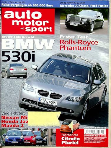 Echte, historische Zeitschrift von 2003 - Garantiert 22 Jahre alt - Personalisiertes Geschenk 22. Geburtstag Mann - Original aus dem Jahr 2003 - Die Geschenkidee für Männer - Auto Motor Sport 11/2003 Echte, historische Zeitschrift von 2003 - Garantiert 22 Jahre alt - Personalisiertes Geschenk 22. Geburtstag Mann - Original aus dem Jahr 2003 - Die Geschenkidee für Männer - Auto Motor Sport 11/2003 von DAS GEBURTSTAGSGESCHENK HISTORISCHE ZEITSCHRIFTEN