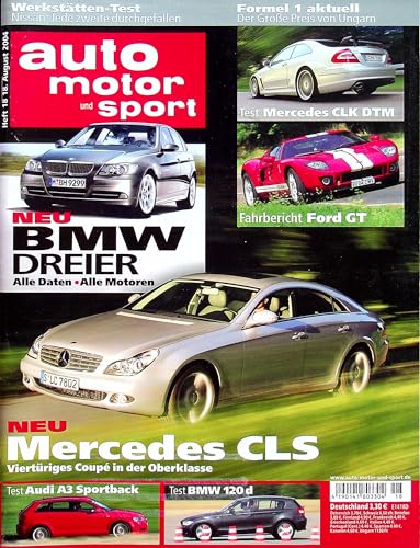 Echte, historische Zeitschrift von 2004 - Garantiert 21 Jahre alt - Personalisiertes Geschenk 21. Geburtstag Mann - Original aus dem Jahr 2004 - Die Geschenkidee für Männer - Auto Motor Sport 18/2004 Echte, historische Zeitschrift von 2004 - Garantiert 21 Jahre alt - Personalisiertes Geschenk 21. Geburtstag Mann - Original aus dem Jahr 2004 - Die Geschenkidee für Männer - Auto Motor Sport 18/2004 von DAS GEBURTSTAGSGESCHENK HISTORISCHE ZEITSCHRIFTEN