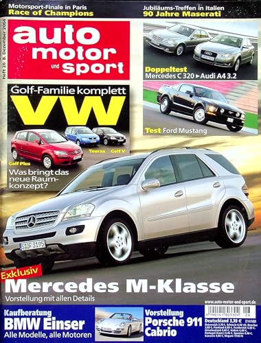Echte, historische Zeitschrift von 2004 - Garantiert 21 Jahre alt - Personalisiertes Geschenk 21. Geburtstag Mann - Original aus dem Jahr 2004 - Die Geschenkidee für Männer - Auto Motor Sport 26/2004 von DAS GEBURTSTAGSGESCHENK HISTORISCHE ZEITSCHRIFTEN