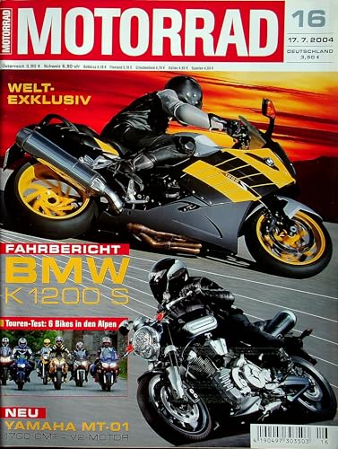Echte, historische Zeitschrift von 2004 - Garantiert 21 Jahre alt - Personalisiertes Geschenk 21. Geburtstag Mann - Original aus dem Jahr 2004 - Die Geschenkidee für Männer - Motorrad 16/2004 Echte, historische Zeitschrift von 2004 - Garantiert 21 Jahre alt - Personalisiertes Geschenk 21. Geburtstag Mann - Original aus dem Jahr 2004 - Die Geschenkidee für Männer - Motorrad 16/2004 von DAS GEBURTSTAGSGESCHENK HISTORISCHE ZEITSCHRIFTEN