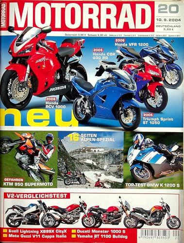 Echte, historische Zeitschrift von 2004 - Garantiert 21 Jahre alt - Personalisiertes Geschenk 21. Geburtstag Mann - Original aus dem Jahr 2004 - Die Geschenkidee für Männer - Motorrad 20/2004 Echte, historische Zeitschrift von 2004 - Garantiert 21 Jahre alt - Personalisiertes Geschenk 21. Geburtstag Mann - Original aus dem Jahr 2004 - Die Geschenkidee für Männer - Motorrad 20/2004 von DAS GEBURTSTAGSGESCHENK HISTORISCHE ZEITSCHRIFTEN