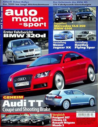 Echte, historische Zeitschrift von 2005 - Garantiert 20 Jahre alt - Personalisiertes Geschenk 20. Geburtstag Junge - Original aus dem Jahr 2005 - Die Geschenkidee für Männer - Auto Motor Sport 03/2005 Echte, historische Zeitschrift von 2005 - Garantiert 20 Jahre alt - Personalisiertes Geschenk 20. Geburtstag Junge - Original aus dem Jahr 2005 - Die Geschenkidee für Männer - Auto Motor Sport 03/2005 von DAS GEBURTSTAGSGESCHENK HISTORISCHE ZEITSCHRIFTEN