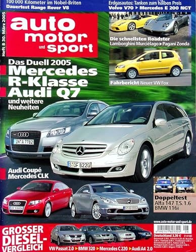 Echte, historische Zeitschrift von 2005 - Garantiert 20 Jahre alt - Personalisiertes Geschenk 20. Geburtstag Junge - Original aus dem Jahr 2005 - Die Geschenkidee für Männer - Auto Motor Sport 08/2005 Echte, historische Zeitschrift von 2005 - Garantiert 20 Jahre alt - Personalisiertes Geschenk 20. Geburtstag Junge - Original aus dem Jahr 2005 - Die Geschenkidee für Männer - Auto Motor Sport 08/2005 von DAS GEBURTSTAGSGESCHENK HISTORISCHE ZEITSCHRIFTEN