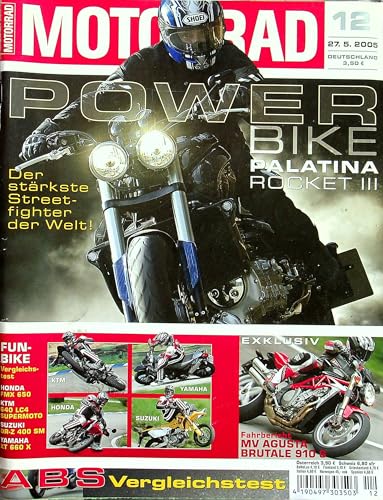 Echte, historische Zeitschrift von 2005 - Garantiert 20 Jahre alt - Personalisiertes Geschenk 20. Geburtstag Junge - Original aus dem Jahr 2005 - Die Geschenkidee für Männer - Motorrad 12/2005 Echte, historische Zeitschrift von 2005 - Garantiert 20 Jahre alt - Personalisiertes Geschenk 20. Geburtstag Junge - Original aus dem Jahr 2005 - Die Geschenkidee für Männer - Motorrad 12/2005 von DAS GEBURTSTAGSGESCHENK HISTORISCHE ZEITSCHRIFTEN