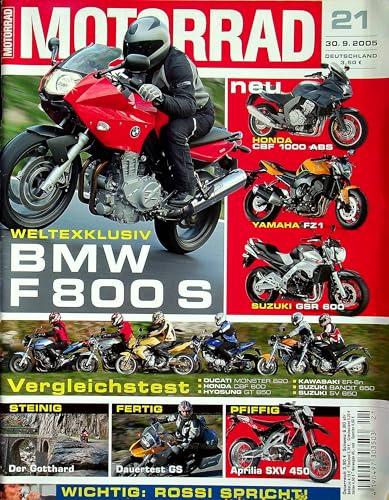 Echte, historische Zeitschrift von 2005 - Garantiert 20 Jahre alt - Personalisiertes Geschenk 20. Geburtstag Junge - Original aus dem Jahr 2005 - Die Geschenkidee für Männer - Motorrad 21/2005 Echte, historische Zeitschrift von 2005 - Garantiert 20 Jahre alt - Personalisiertes Geschenk 20. Geburtstag Junge - Original aus dem Jahr 2005 - Die Geschenkidee für Männer - Motorrad 21/2005 von DAS GEBURTSTAGSGESCHENK HISTORISCHE ZEITSCHRIFTEN