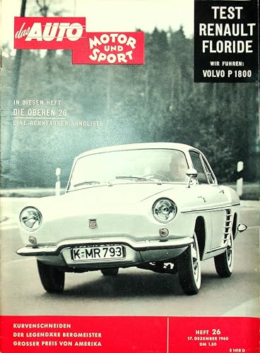 Echte, historische Zeitschrift von Anfang Dezember 1960 - AMS 26/1960 - Personalisiertes Geschenk zum 65. Geburtstag für Männer - Original aus dem Jahr 1960 - Die Geschenkidee für Frau und Mann von DAS GEBURTSTAGSGESCHENK HISTORISCHE ZEITSCHRIFTEN