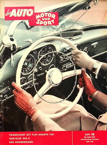 Echte, historische Zeitschrift von Anfang Juni 1957 - AMS 13/1957 - Personalisiertes Geschenk zum 68. Geburtstag für Männer - Original aus dem Jahr 1957 - Die Geschenkidee für Frau und Mann von DAS GEBURTSTAGSGESCHENK HISTORISCHE ZEITSCHRIFTEN