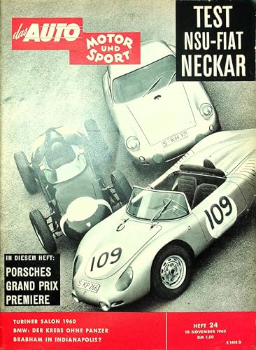 Echte, historische Zeitschrift von Anfang November 1960 - AMS 24/1960 - Personalisiertes Geschenk zum 65. Geburtstag für Männer - Original aus dem Jahr 1960 - Die Geschenkidee für Frau und Mann von DAS GEBURTSTAGSGESCHENK HISTORISCHE ZEITSCHRIFTEN