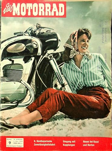 Echte, historische Zeitschrift von 1958 - Garantiert 67 Jahre alt - Personalisiertes Geschenk 67. Geburtstag Mann - Original aus dem Jahr 1958 - Die Geschenkidee für Männer - Motorrad 09/1958 Echte, historische Zeitschrift von 1958 - Garantiert 67 Jahre alt - Personalisiertes Geschenk 67. Geburtstag Mann - Original aus dem Jahr 1958 - Die Geschenkidee für Männer - Motorrad 09/1958 von DAS GEBURTSTAGSGESCHENK HISTORISCHE ZEITSCHRIFTEN
