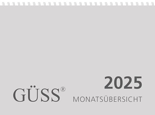 GÜSS Monatsübersicht DIN A4 2020 Format 30x20 cm von DAS Produkt