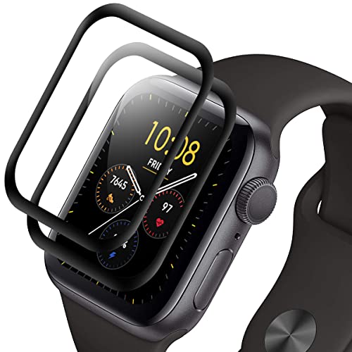 DASFOND 2 Stück Schutzfolie Kompatibel mit Apple Watch Series 7 41MM, 3D Full Cover Displayschutz für Apple Watch 7 41MM folie, Anti-Kratzer, Blasenfrei, Anti-Fingerprint von DASFOND